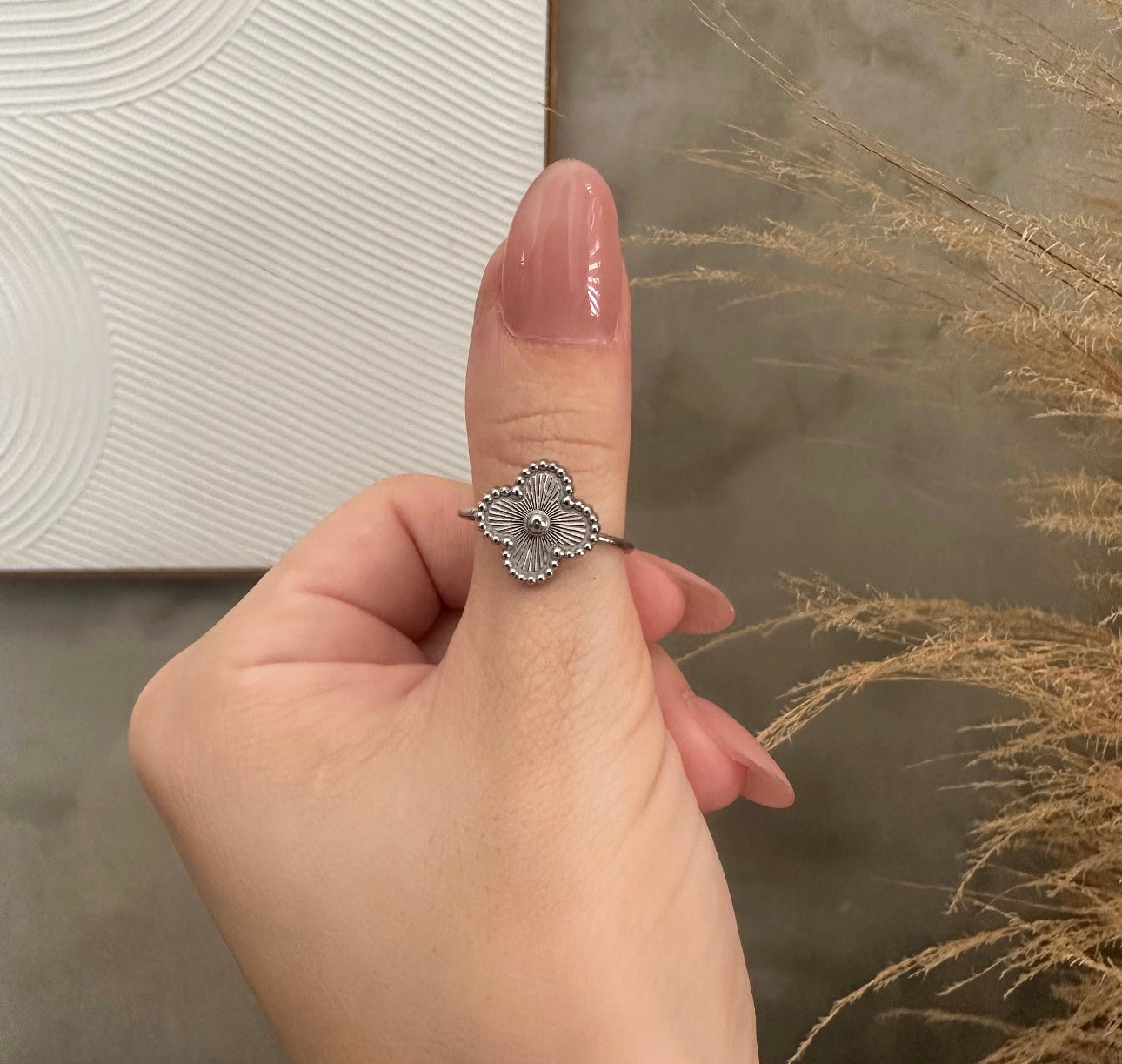 Clover Ring (Silver)
