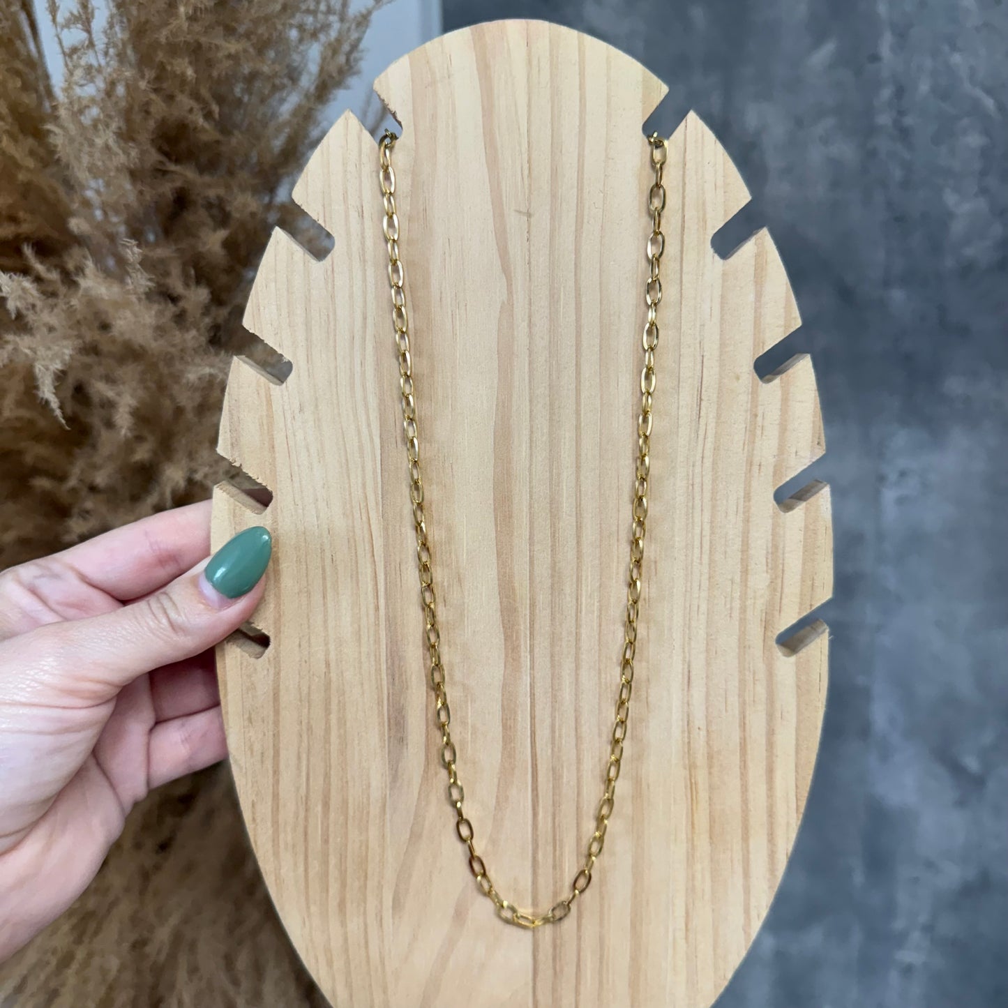 Small Paperclip Necklace