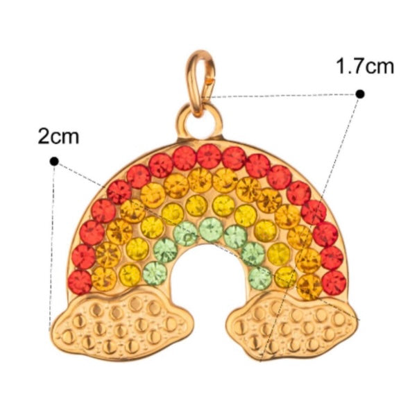 Diamond Rainbow Charm
