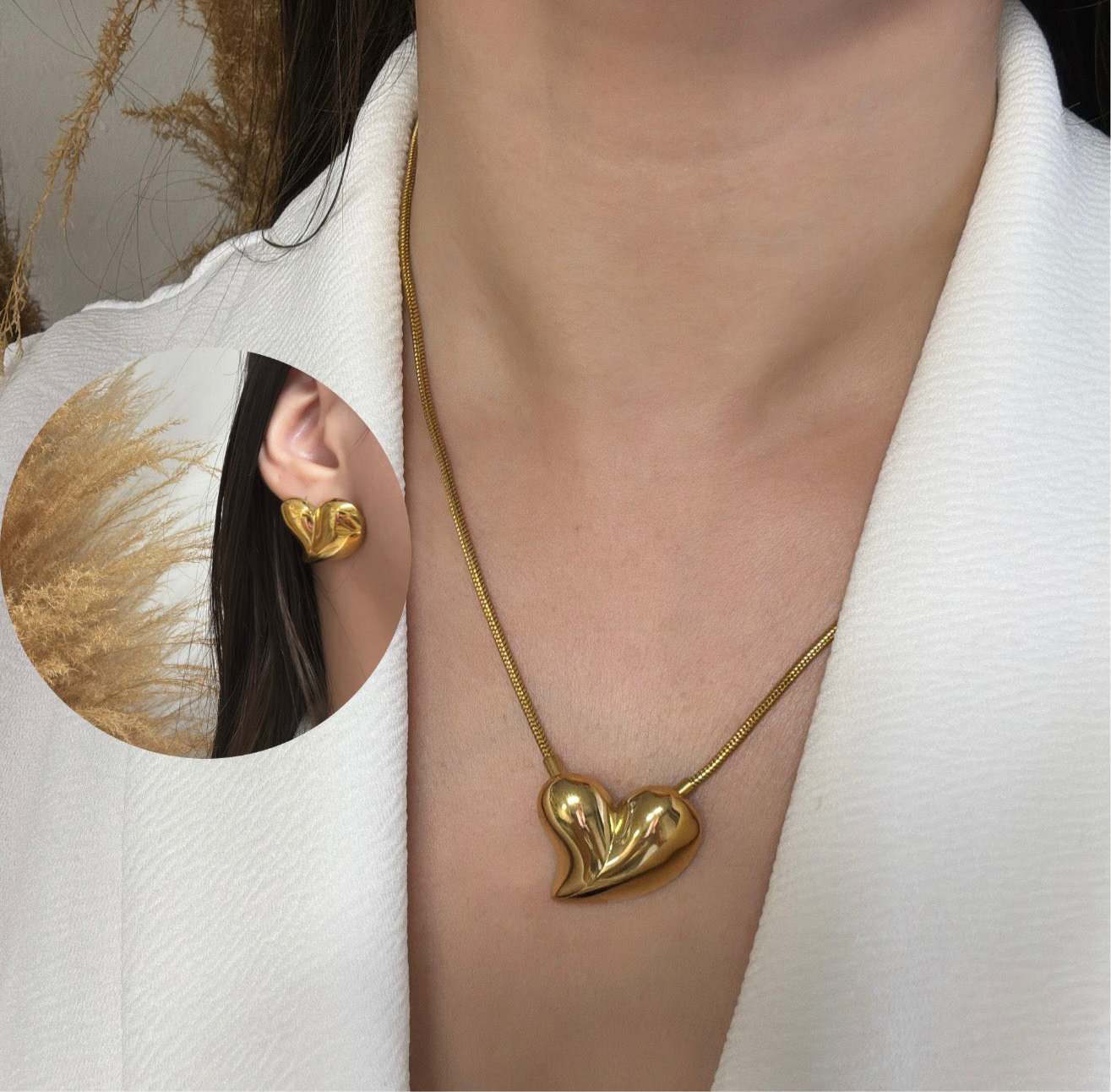 Valentines Gold Set