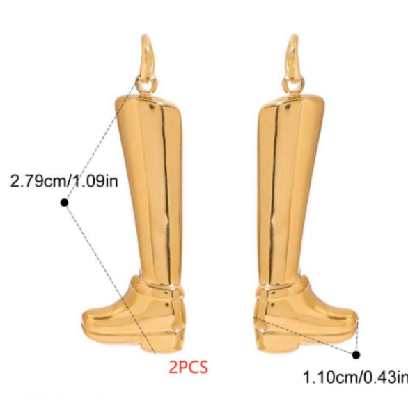 Big Cowboy Boots Charm