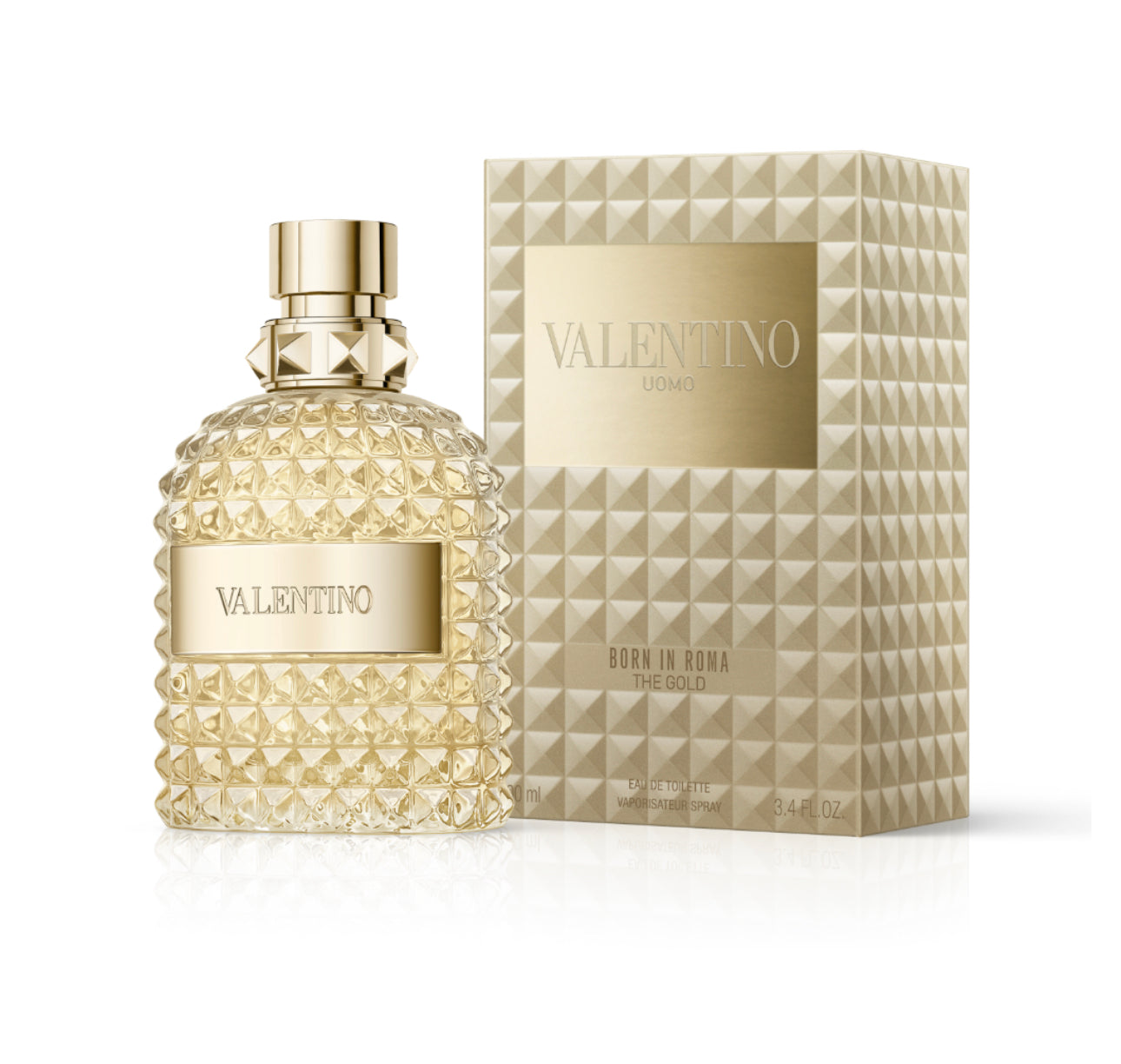 Valentino Uomo The Gold EDT 3.4oz