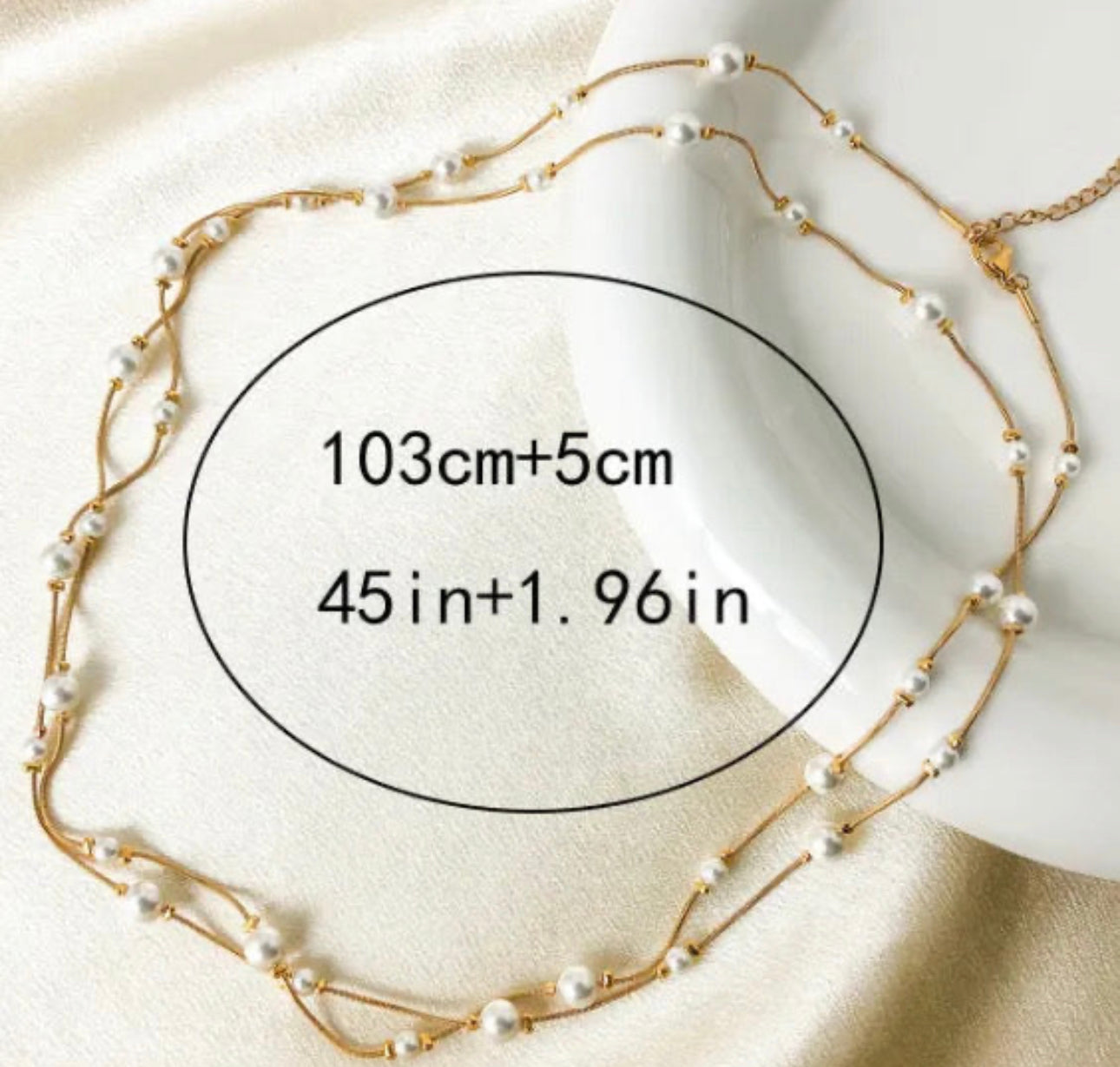 Mini Pearls Necklace