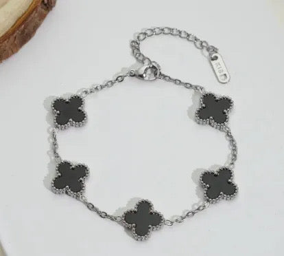 Clover Bracelet (Silver)