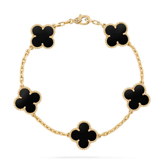 Clover Bracelet (Black)