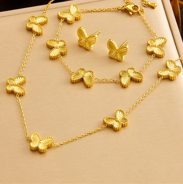 Butterfly Gold Set