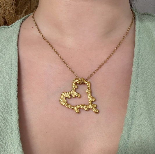 Drip Heart Charm