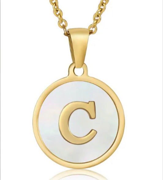 Inicial C Necklace