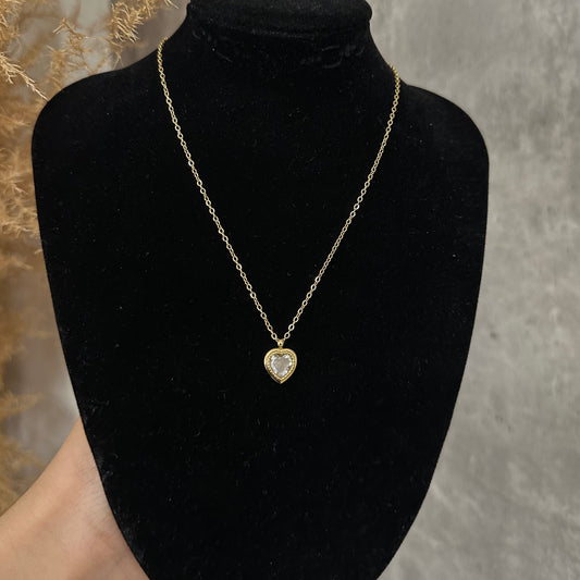 Heart Diamond Necklace