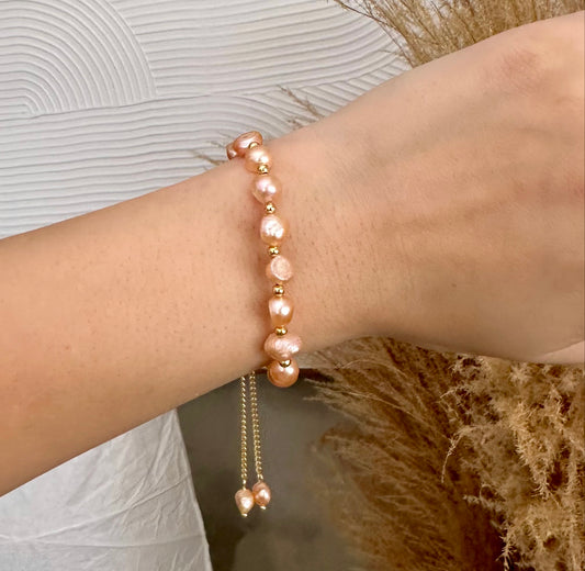 Pearl Rose Bracelet