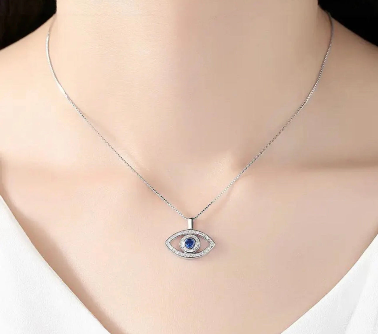 Blue Eye Necklace