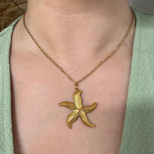 Moving Starfish Charm