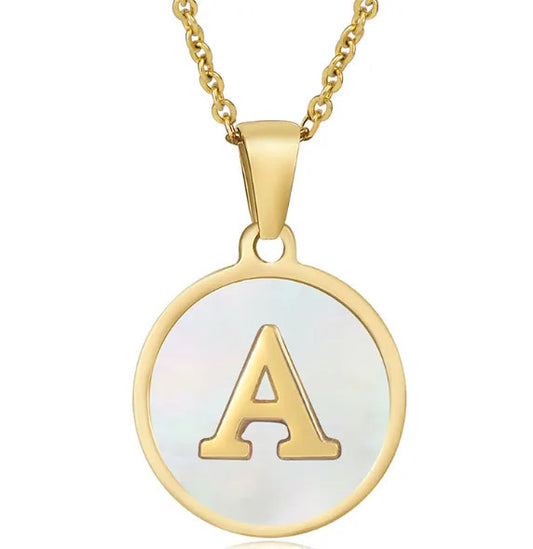 Initial A Necklace