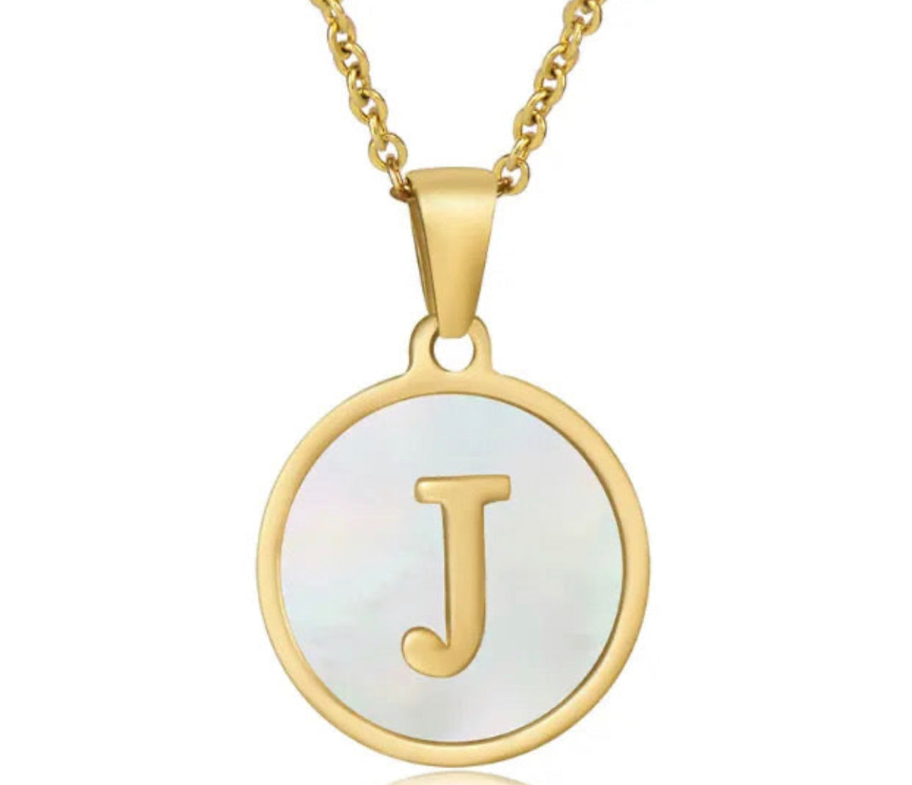 Inicial J Necklace