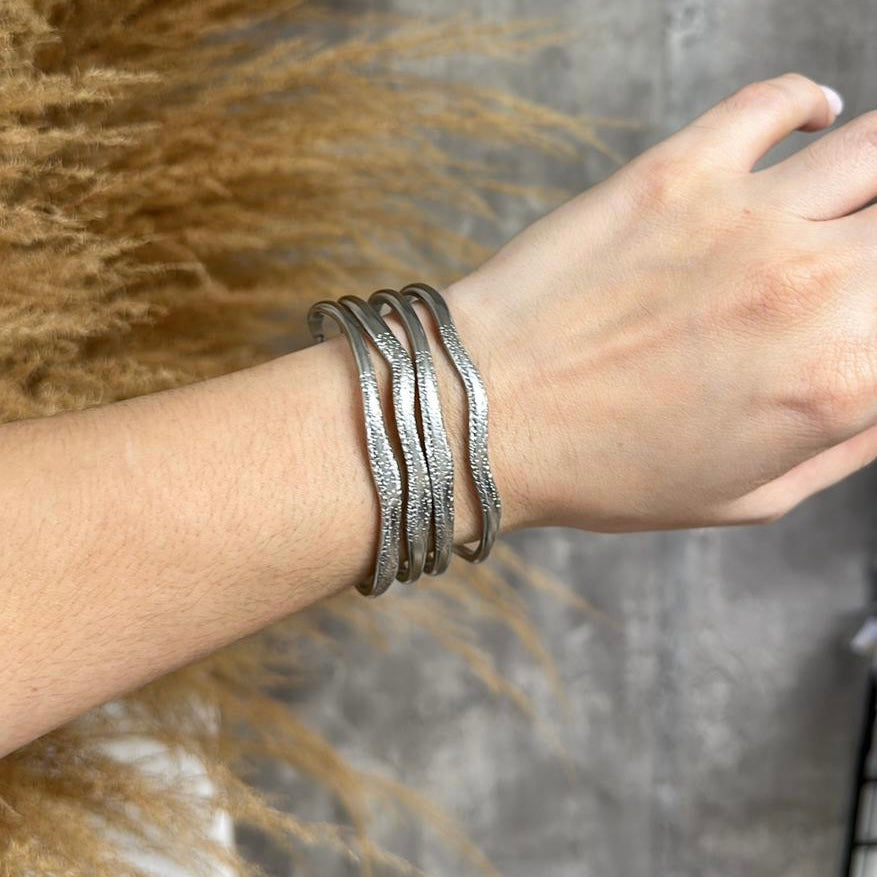 Strive Silver Bracelet